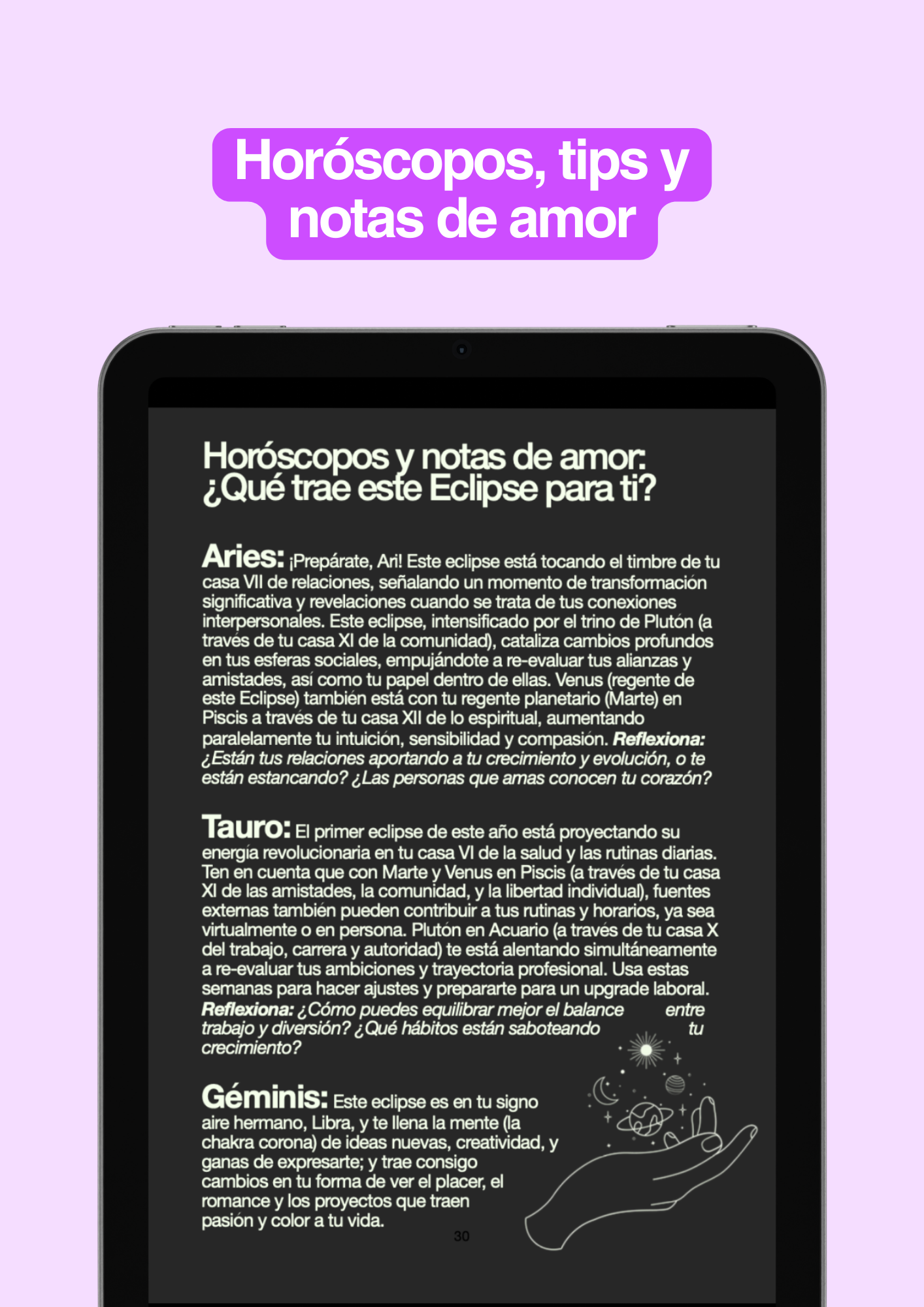 Diario Lunar - Relaciones y Desamores (Digital)